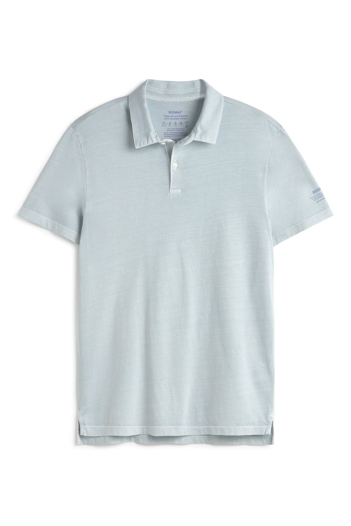 THEO STRICKPOLO IN HELLBLAU