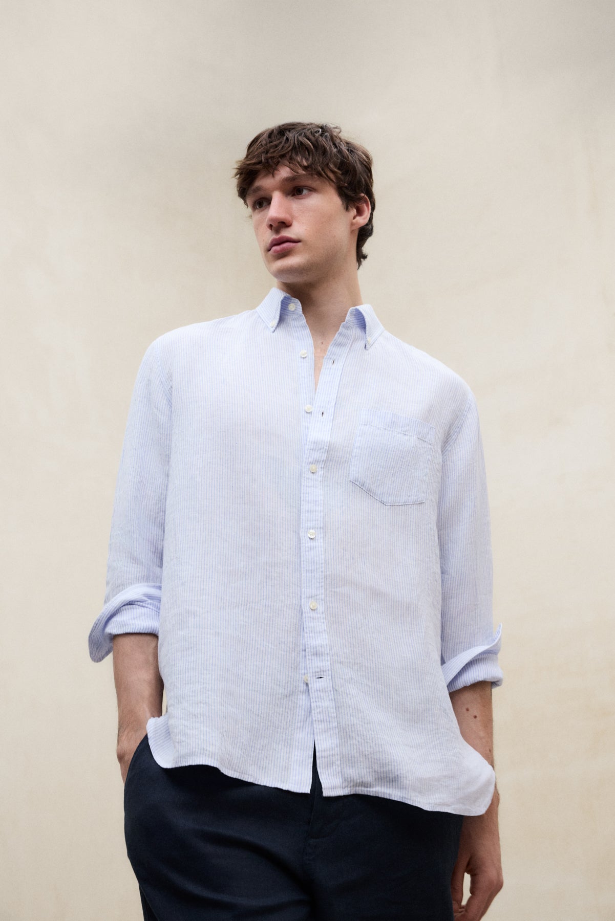 BLUE ADAN SHIRT