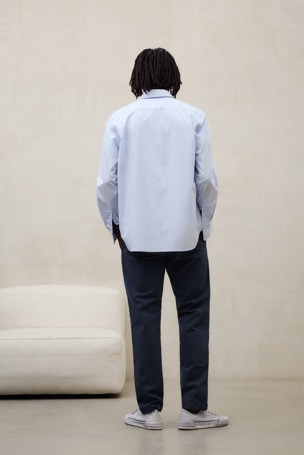 LIGHT BLUE ALFREDO SHIRT