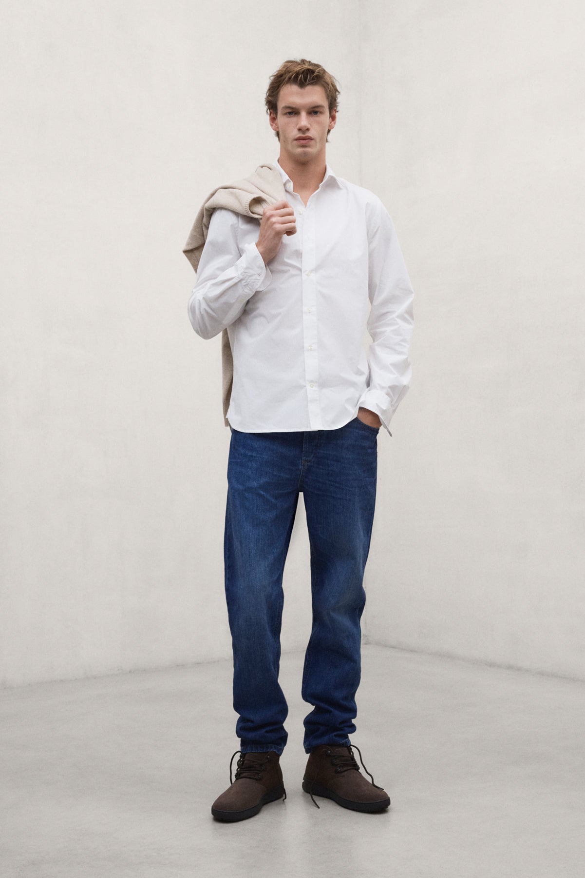 CAMISA ALFREDO BLANCA
