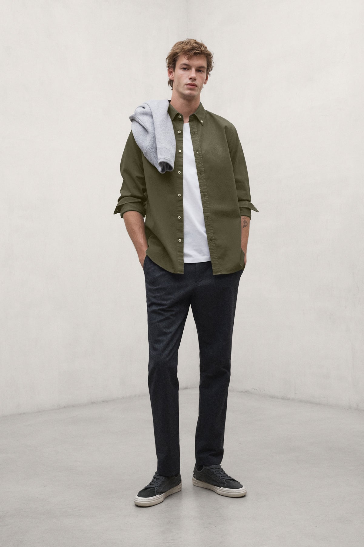 CAMICIA ANTEJO VERDE