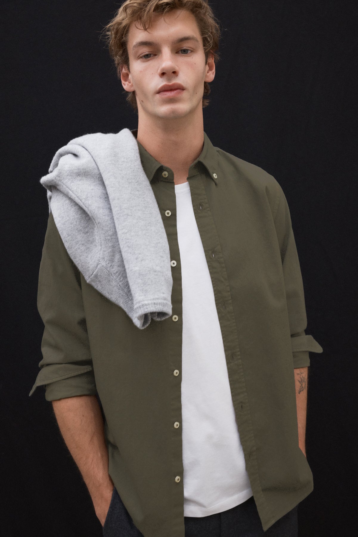 CAMICIA ANTEJO VERDE