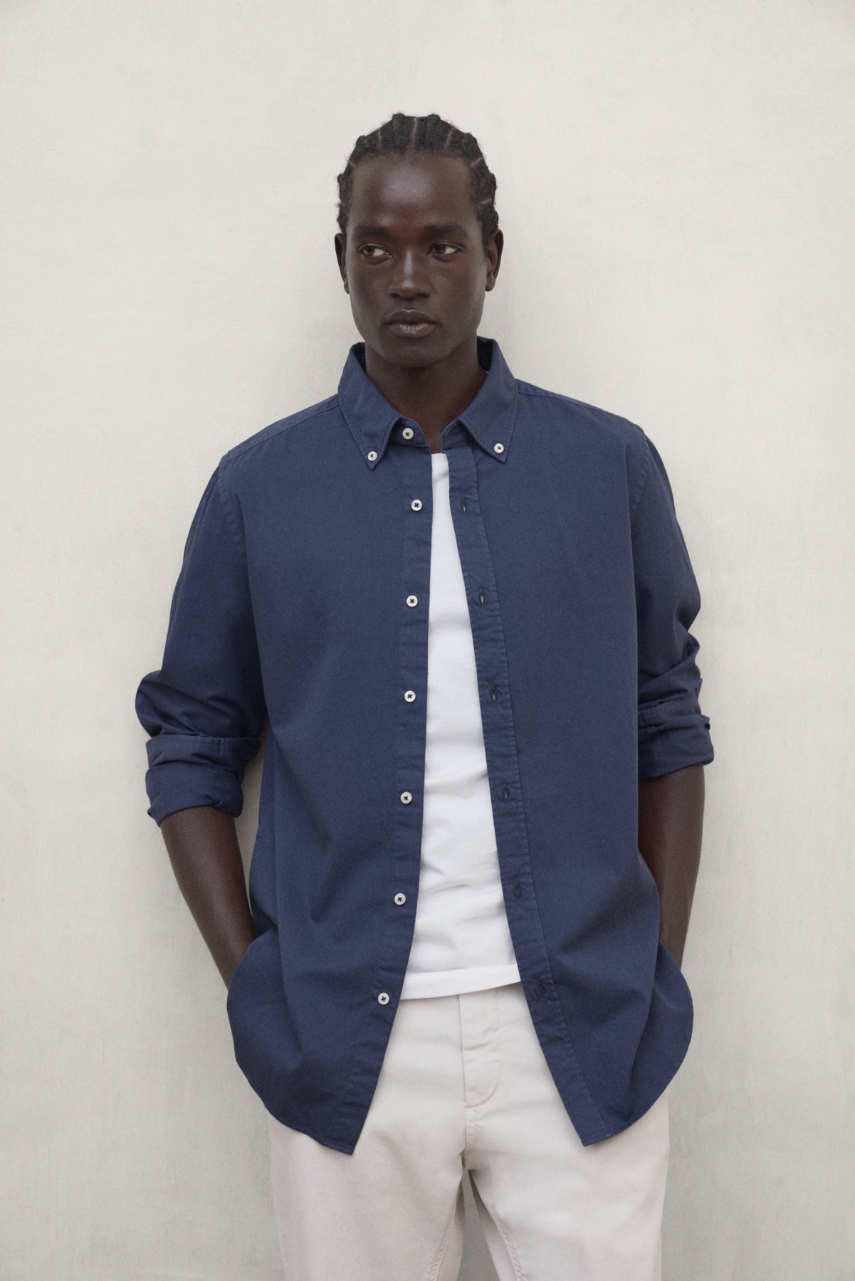 CAMICIA ANTEJO BLU
