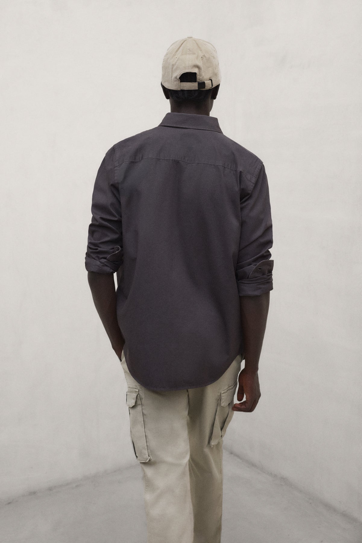 DARK GREY ANTEJO SHIRT