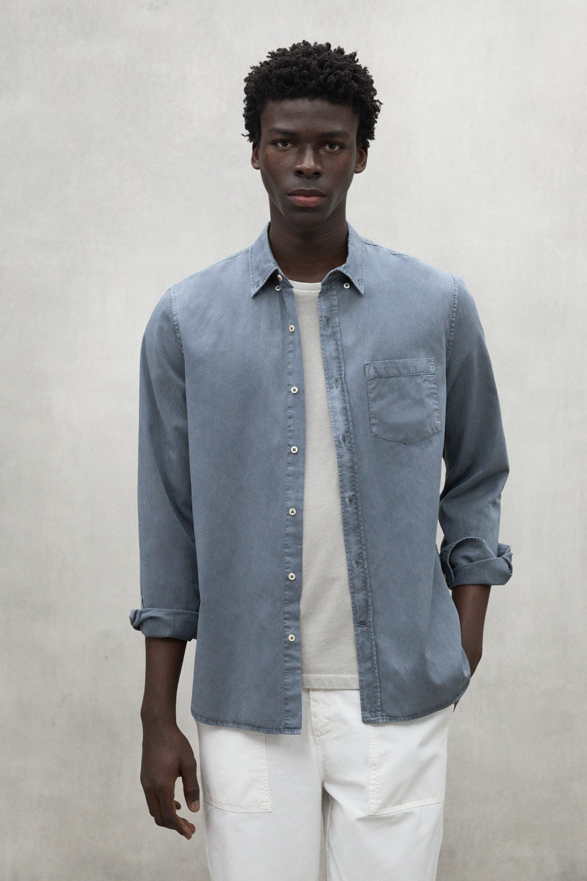BLUE CARLOS SHIRT
