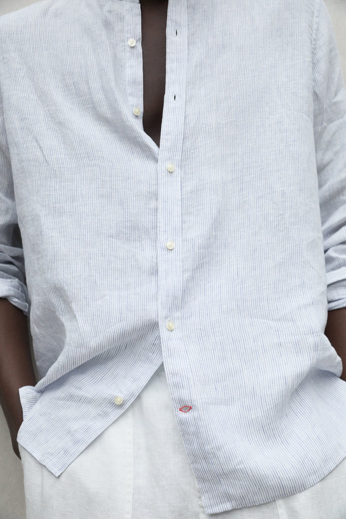 CAMISA DAVID AZUL