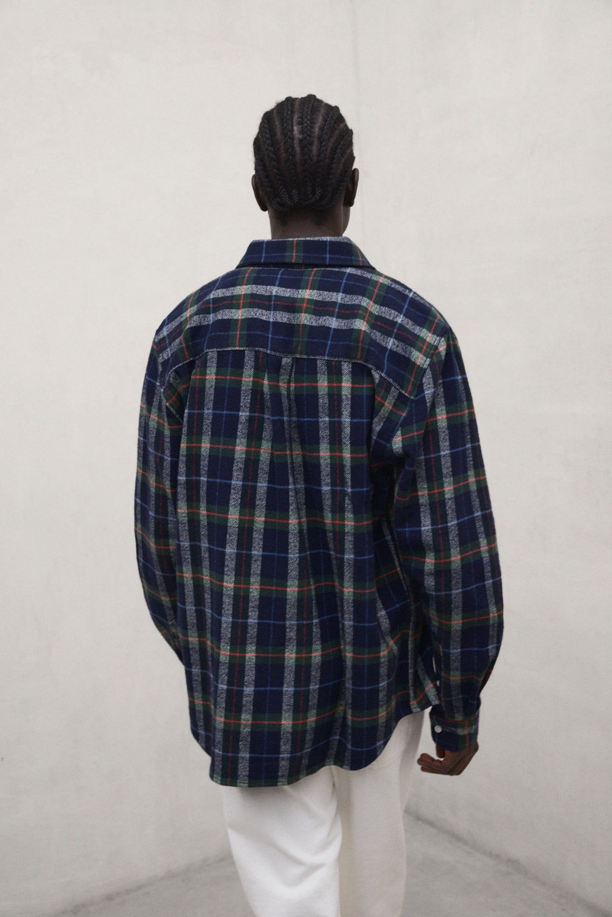 CHEMISE GETARI BLEU MARINE