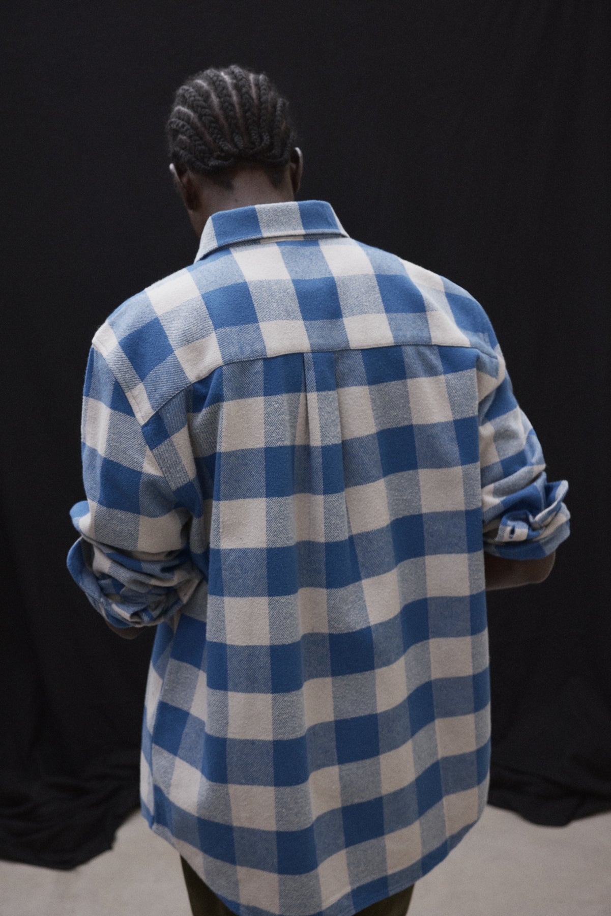 CAMISA GETARI AZUL