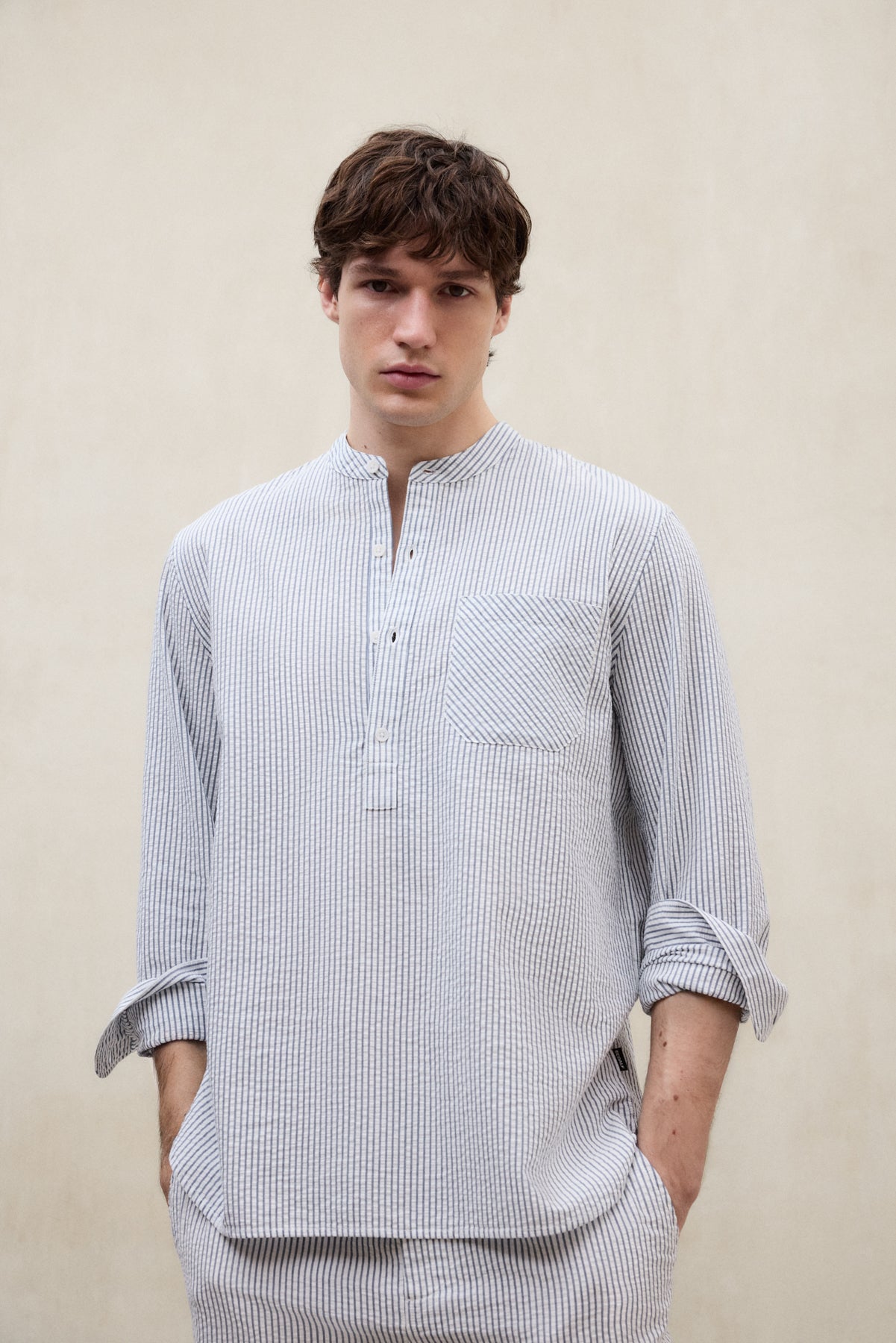HEMD GUILLE BLAU
