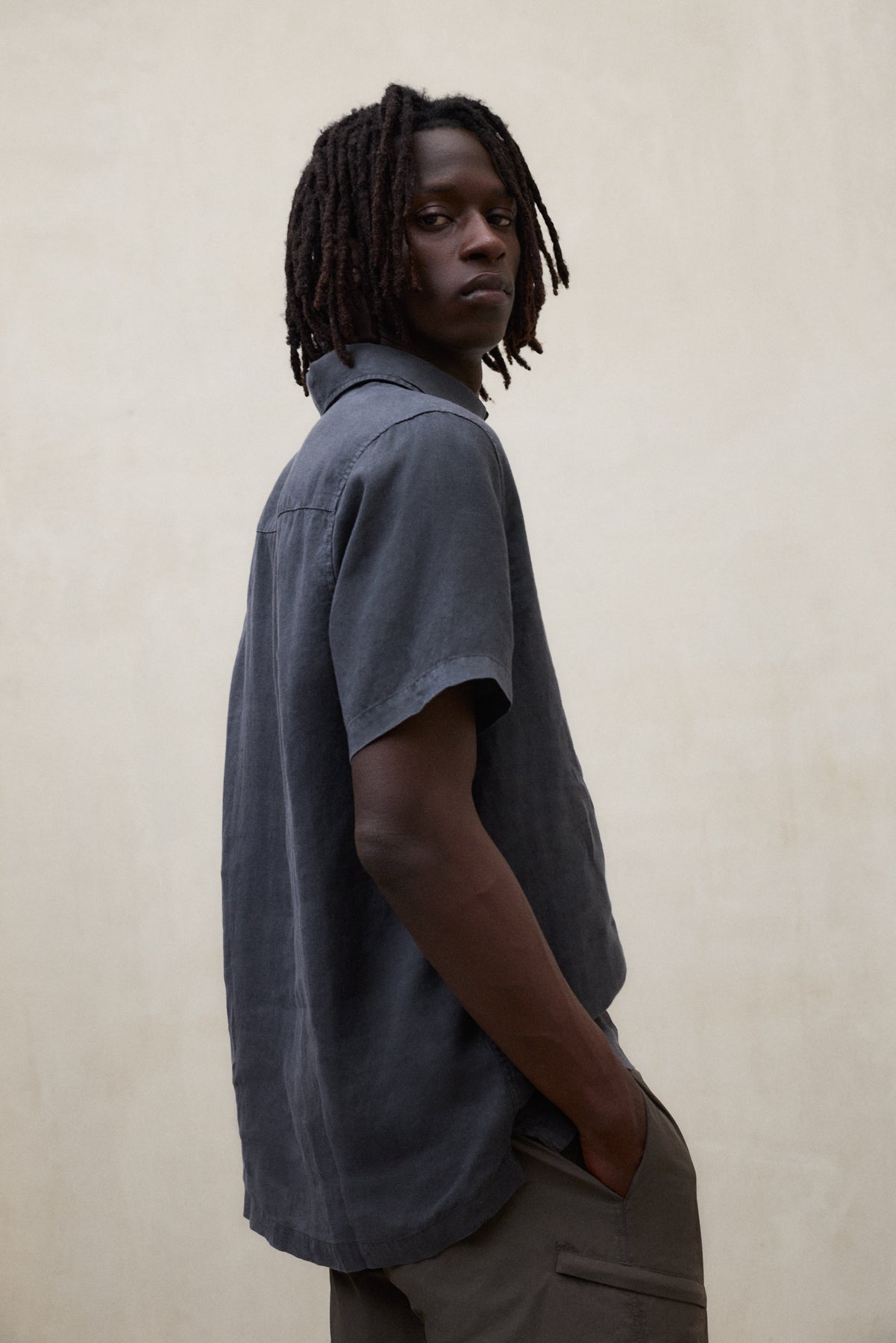 DARK GREY IGOR SHIRT
