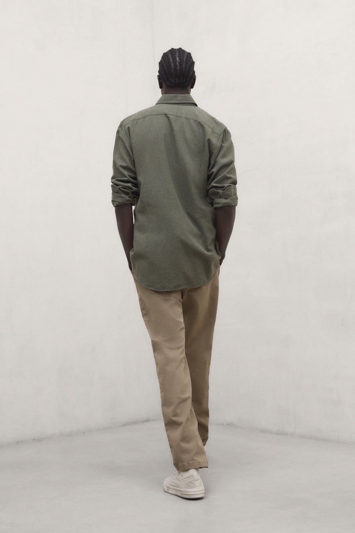 CHEMISE JAVIER VERTE