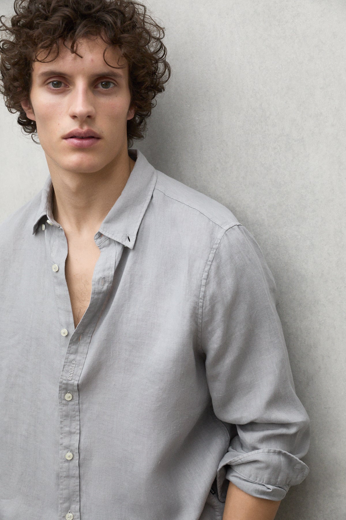 CHEMISE MALIBU GRISE