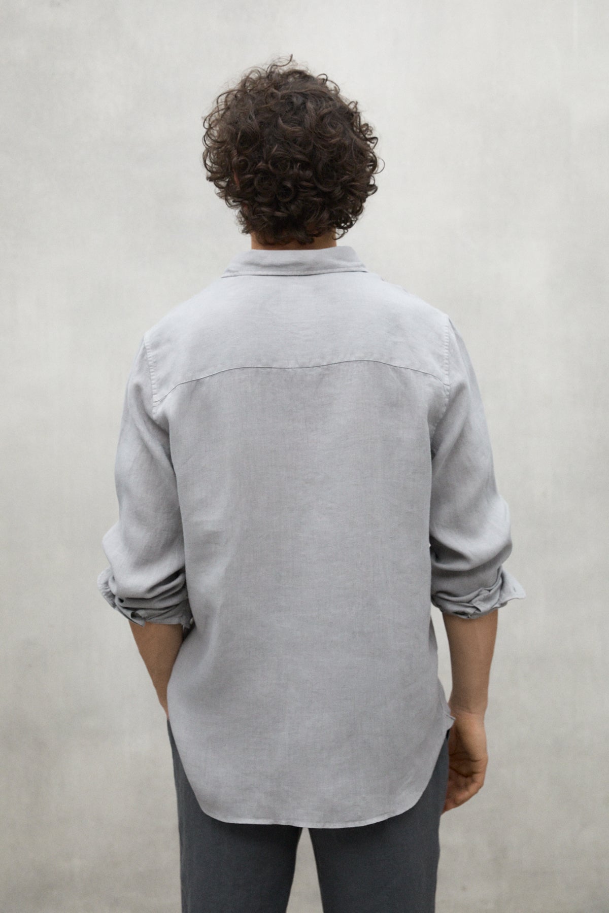 CHEMISE MALIBU GRISE