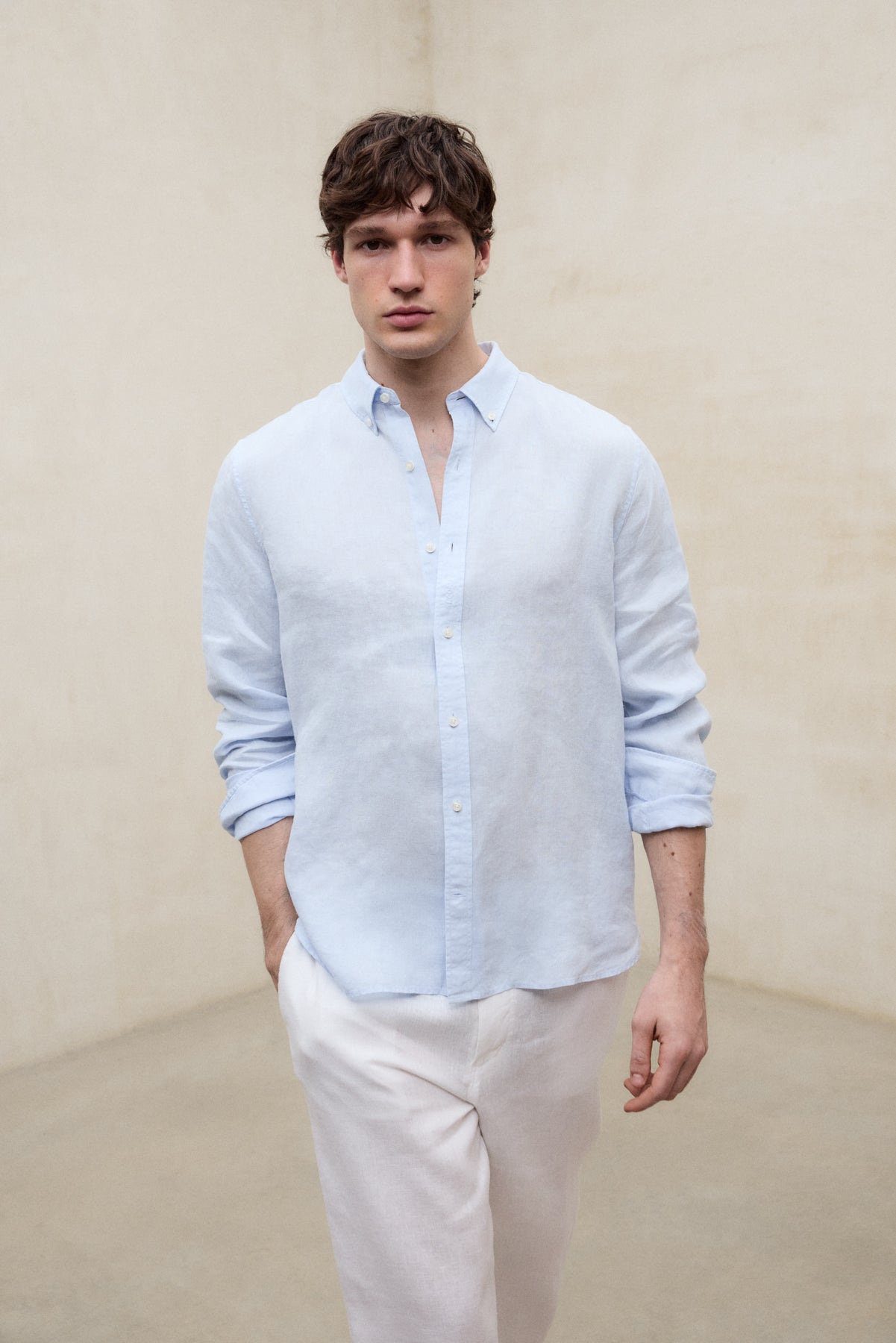 LIGHT BLUE MALIBU SHIRT
