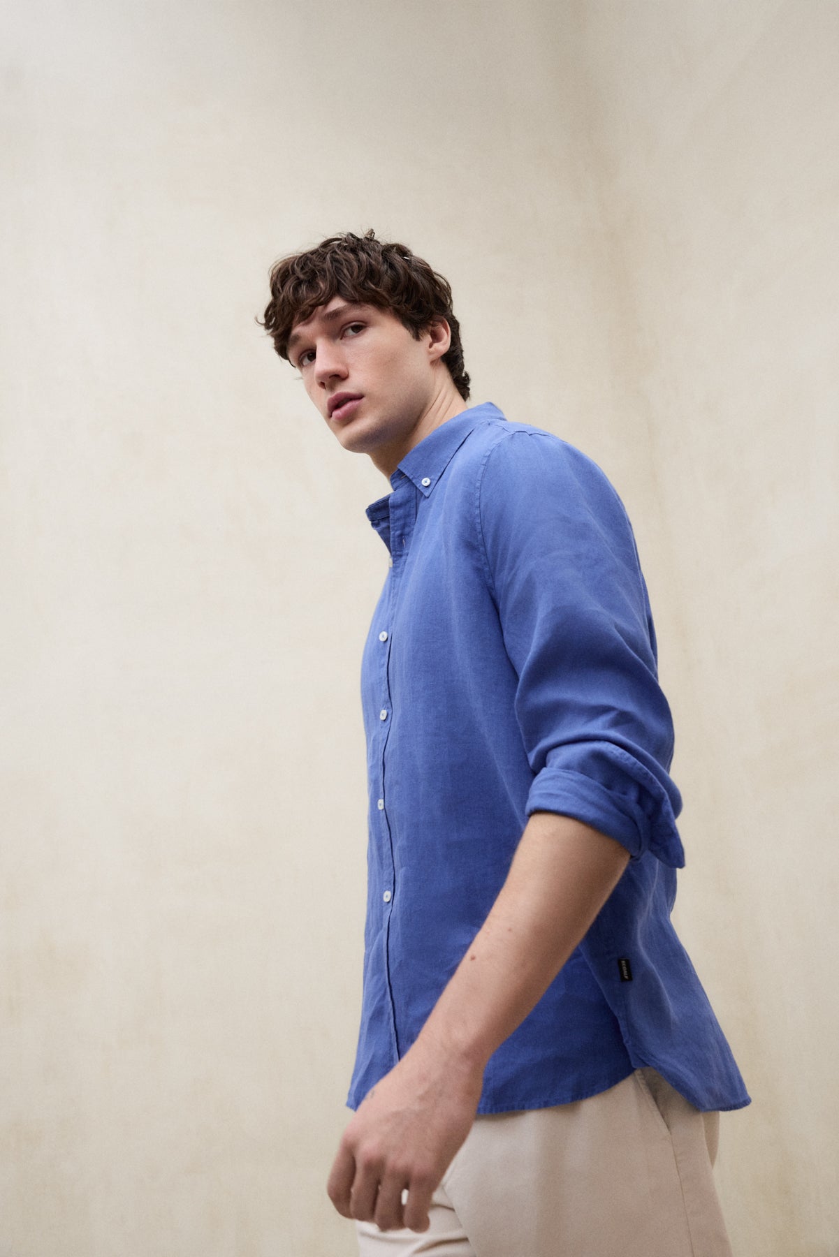 CHEMISE MALIBU BLEUE