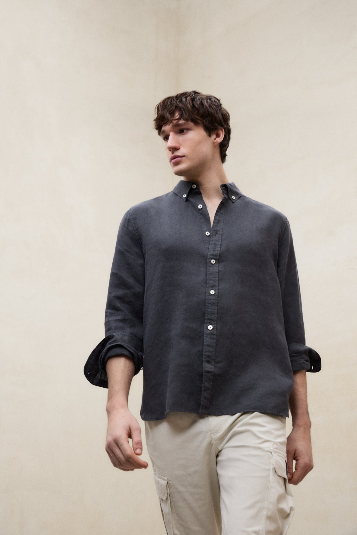 DARK GREY MALIBU SHIRT