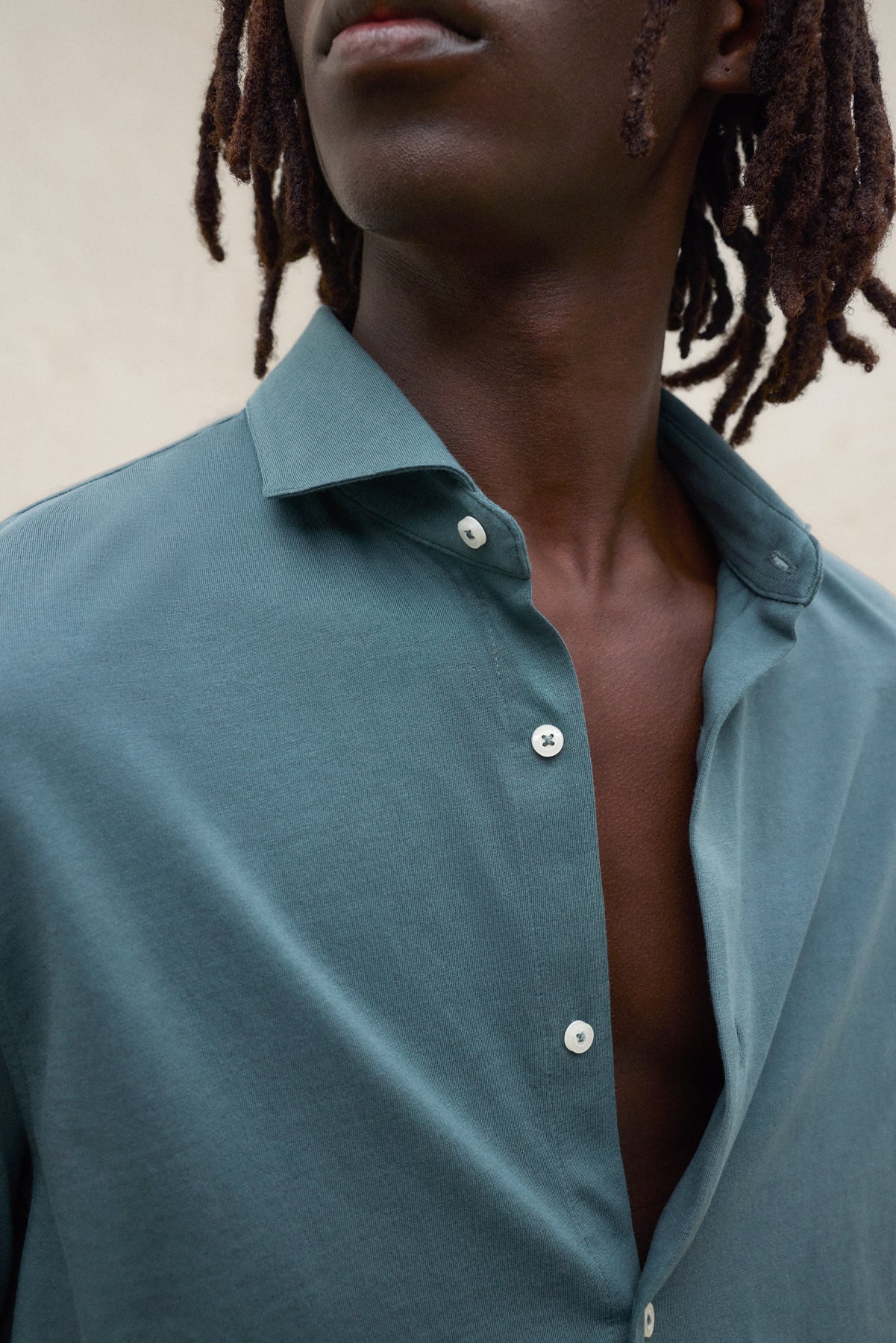 CHEMISE MOLE VERTE