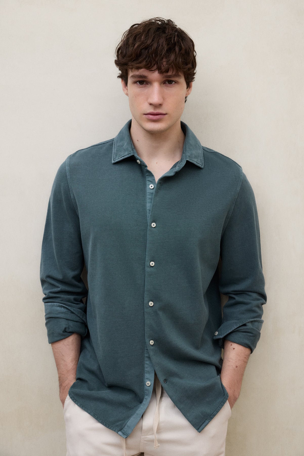 CHEMISE NEW GOTHAM VERTE pour homme