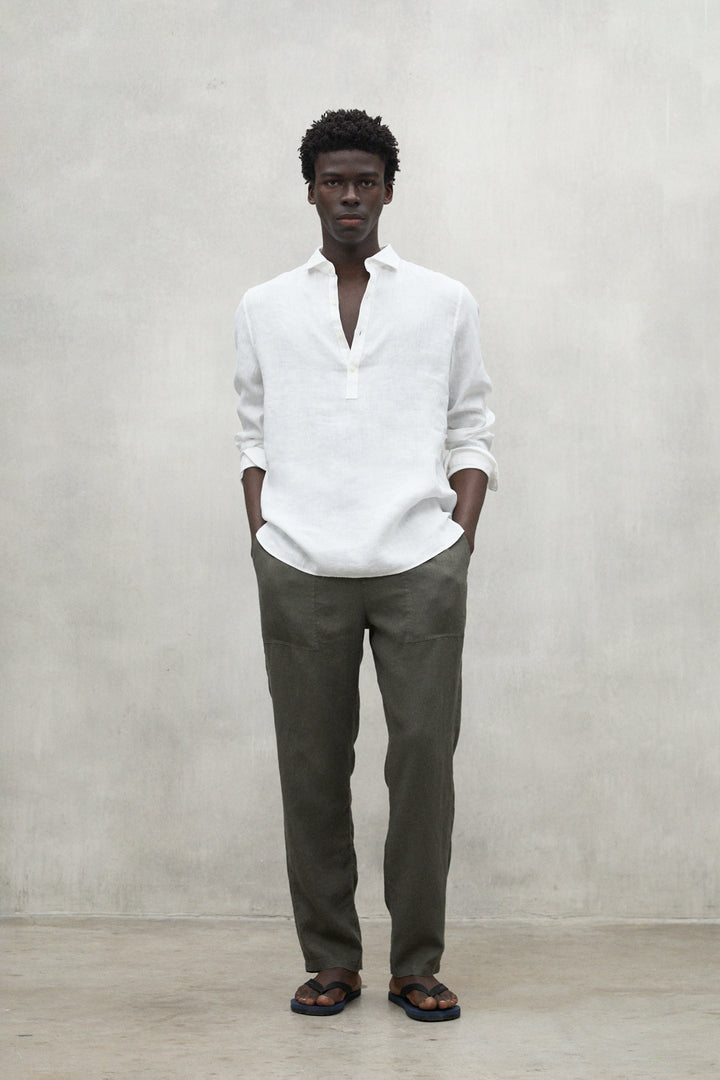 CAMISA POLINO BLANCA
