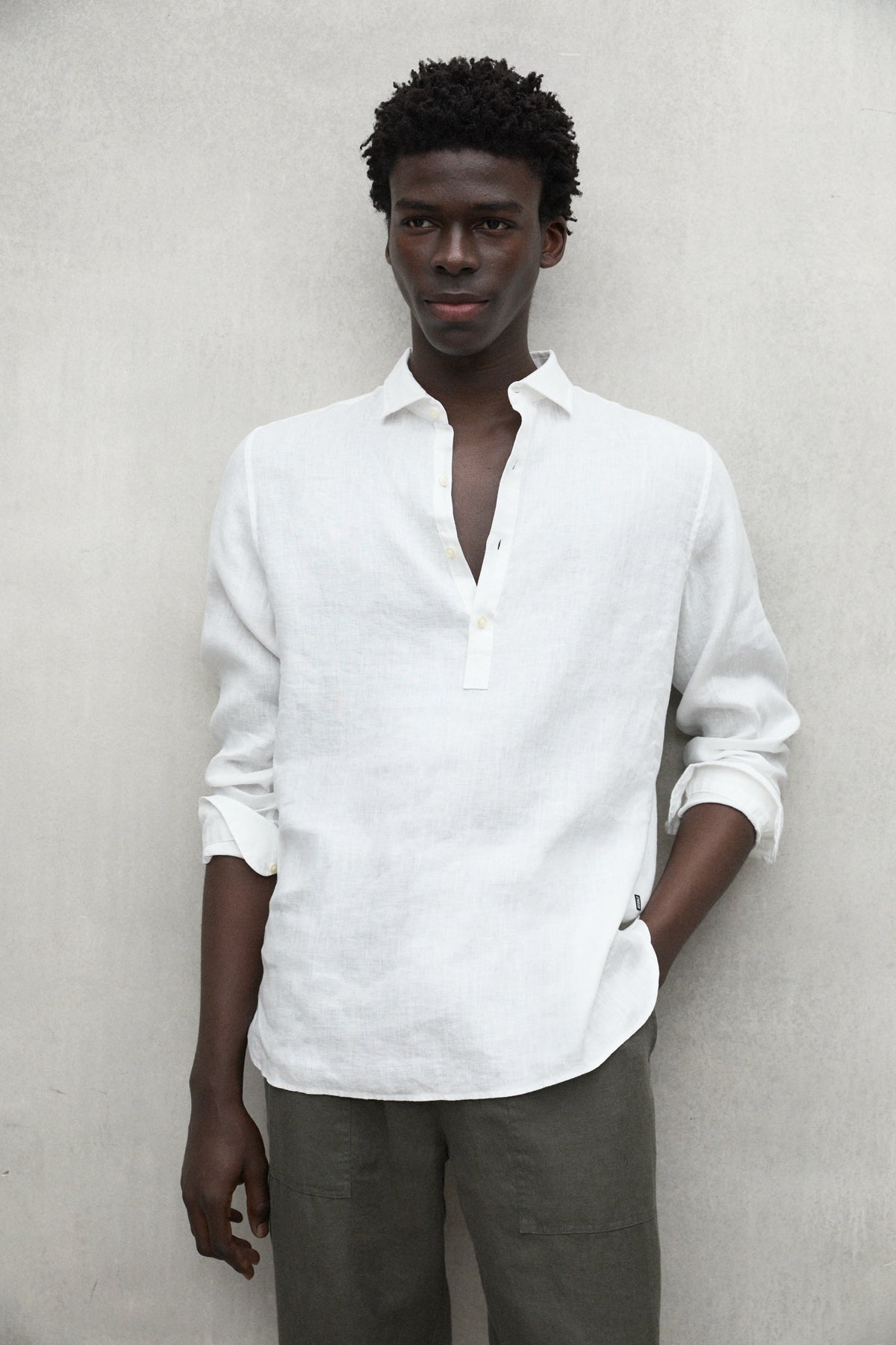 CAMISA POLINO BLANCA