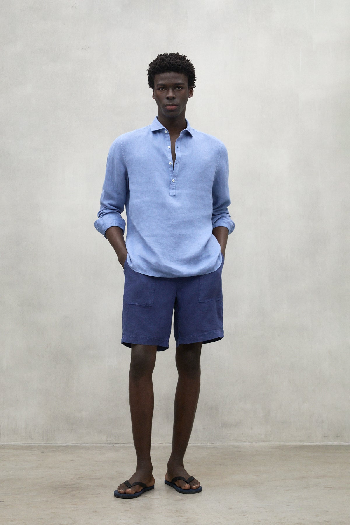 HEMD POLINO BLAU