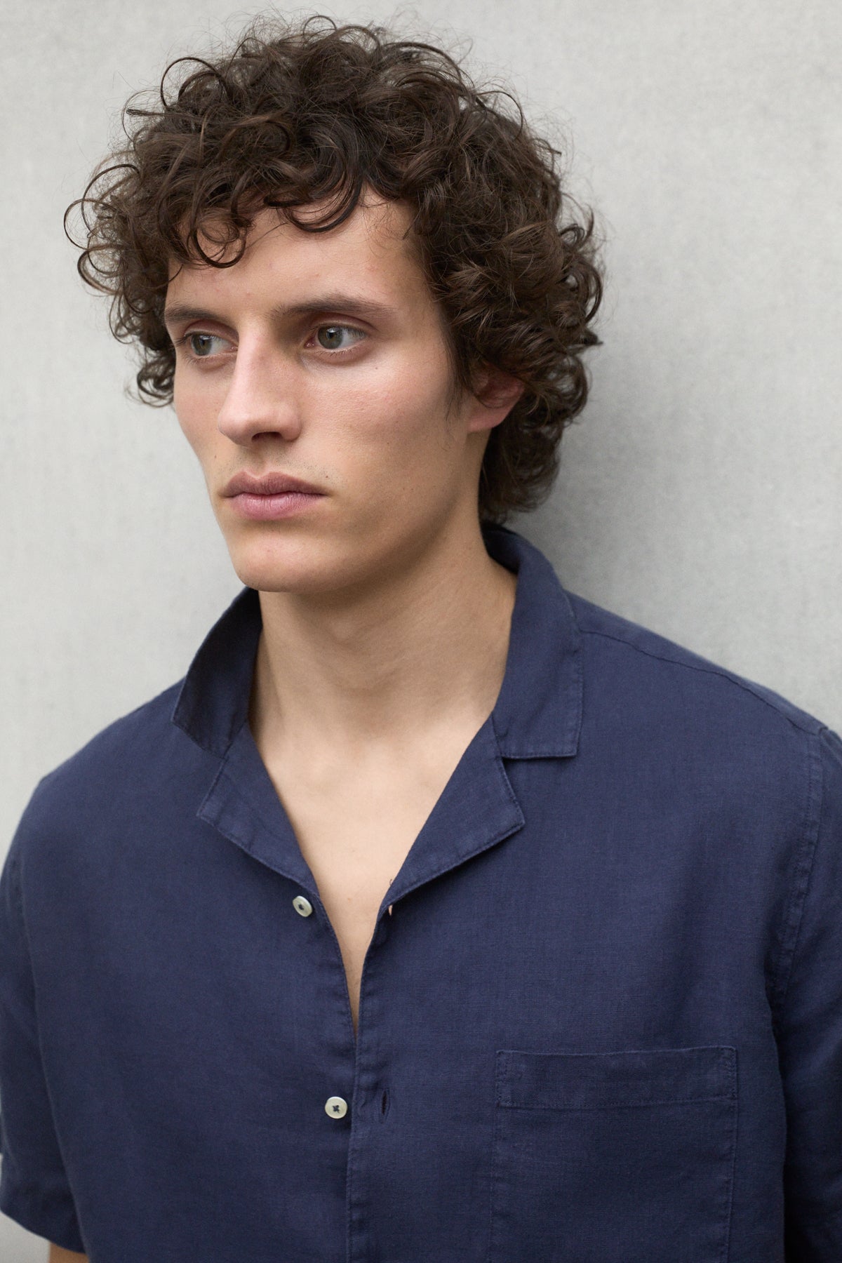CAMISA SUTAR AZUL MARINO