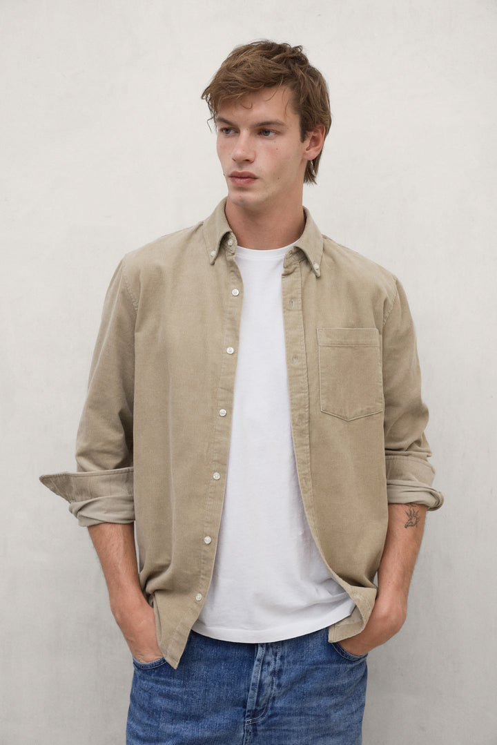 CHEMISE WILLIAM BEIGE