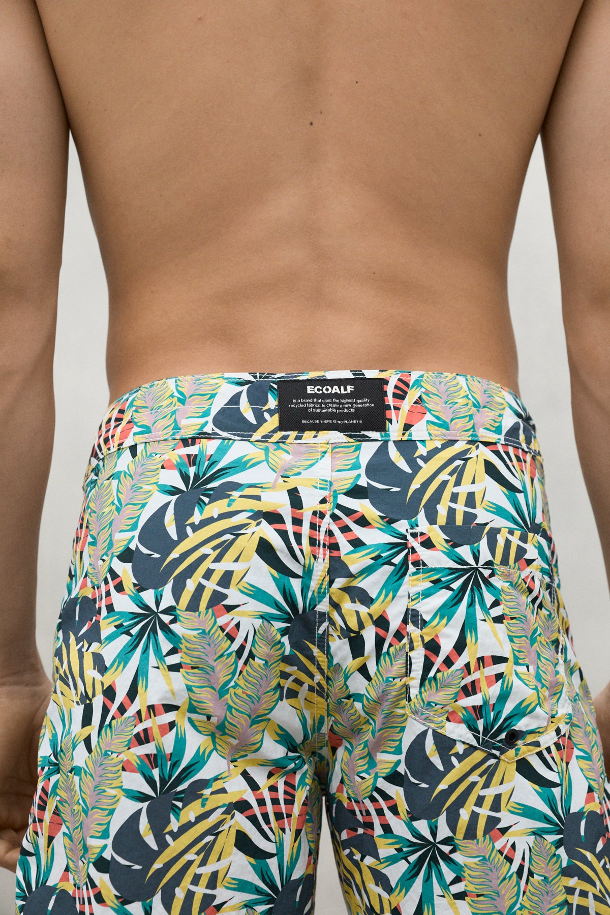 YELLOW BYRON SWIM TRUNKS