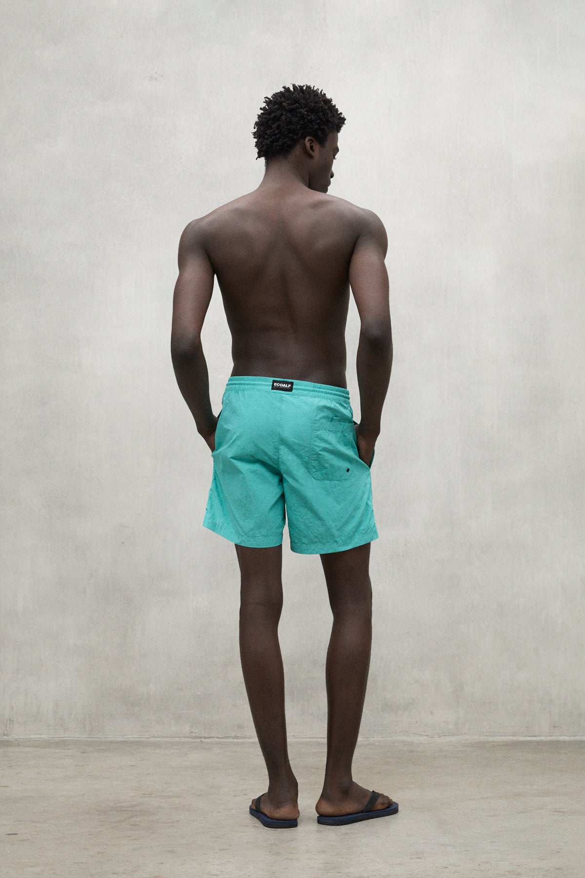 WATER GREEN LANAI SWIM TRUNKS