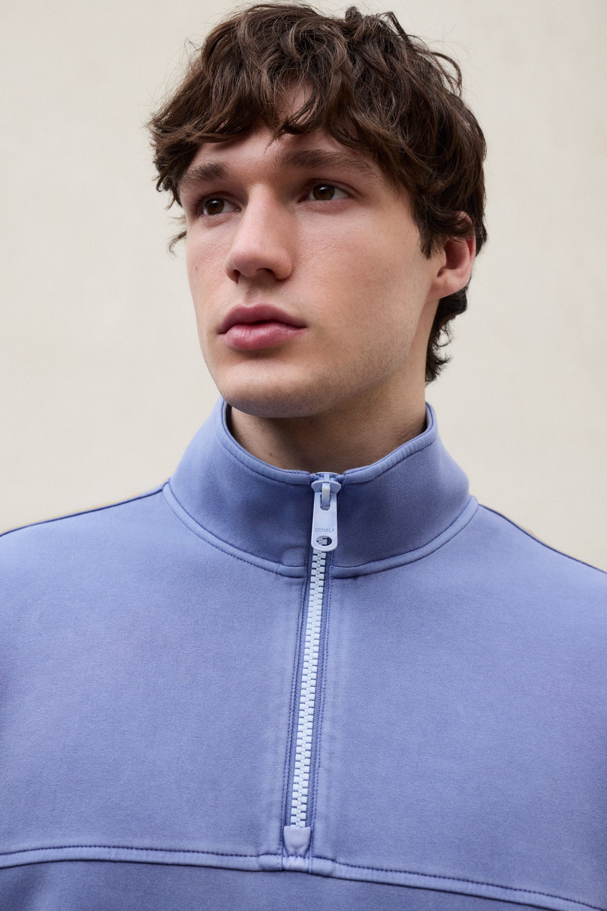 ALEX BLUE NEOPRENE SWEATSHIRT
