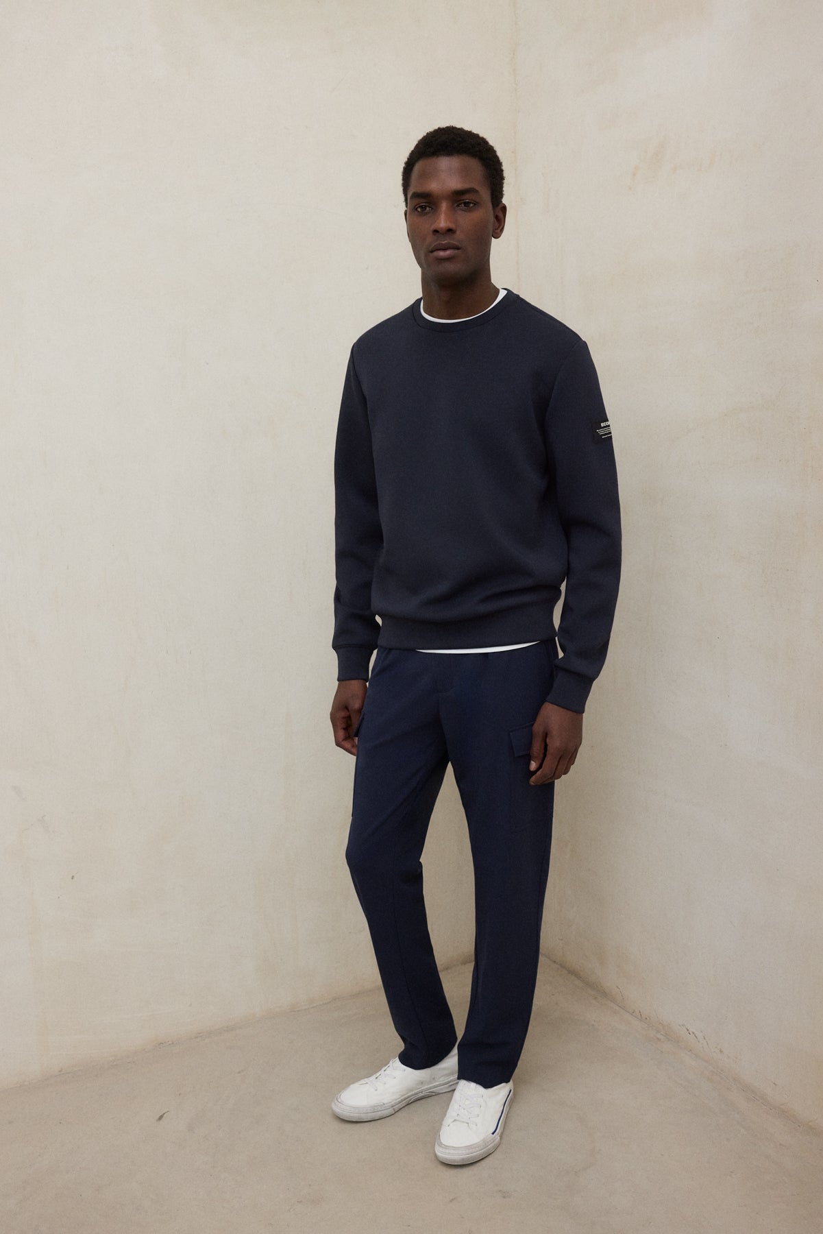 NAVY BLUE ARLES HOODIE