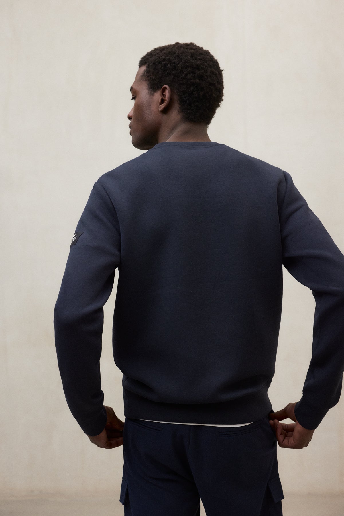 SWEATSHIRT ARLES MARINEBLAU