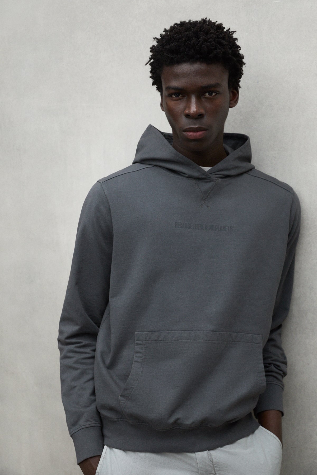 SWEAT-SHIRT BARCA GRIS FONCÉ