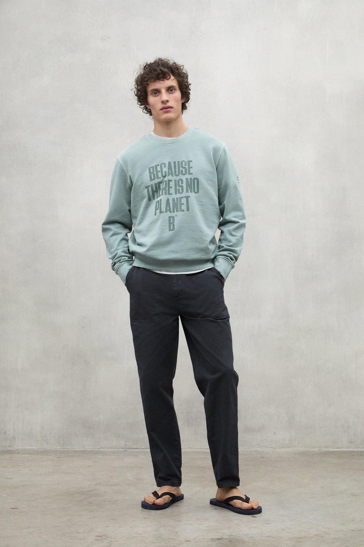 GREEN BARDERA SWEATSHIRT