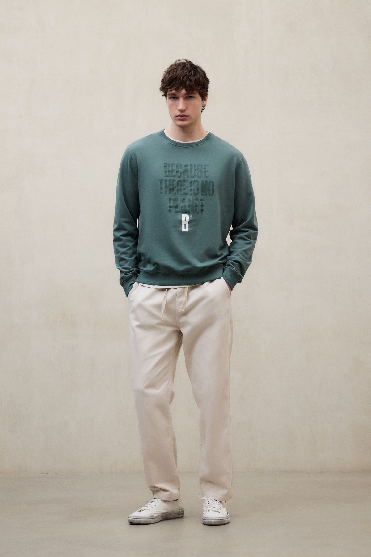 SWEATSHIRT BARDERA GRÜN
