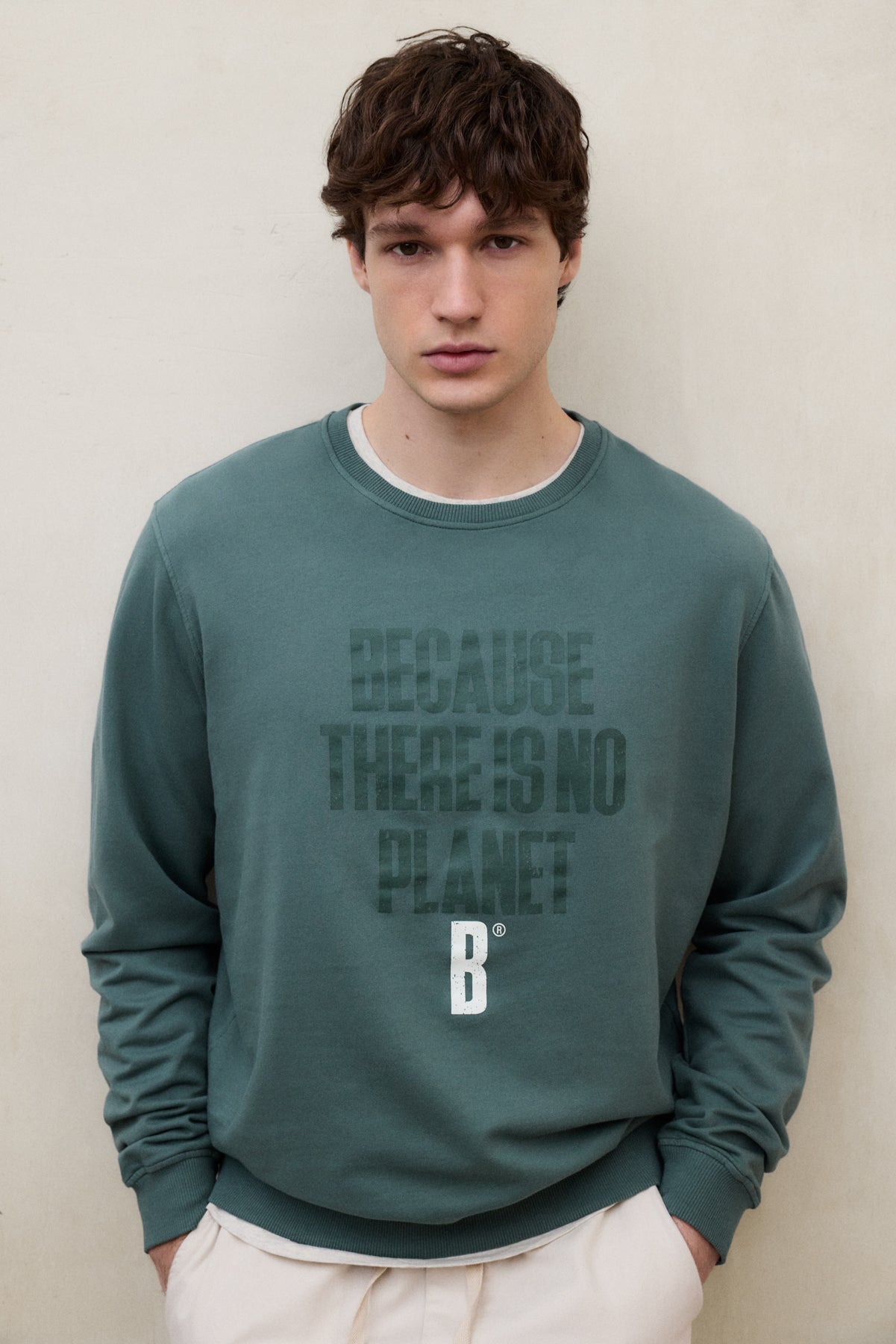 SWEATSHIRT BARDERA GRÜN