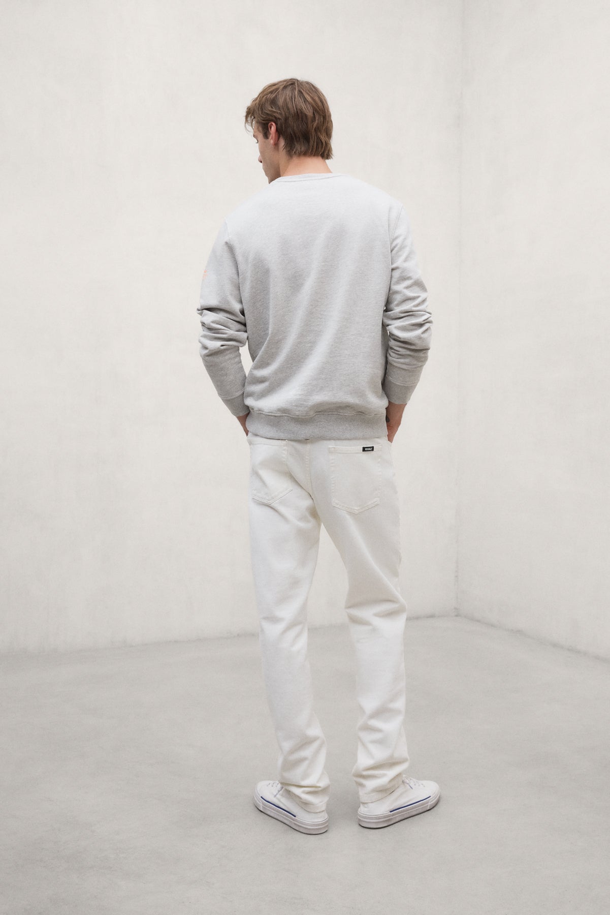 SUDADERA BARDERA GRIS