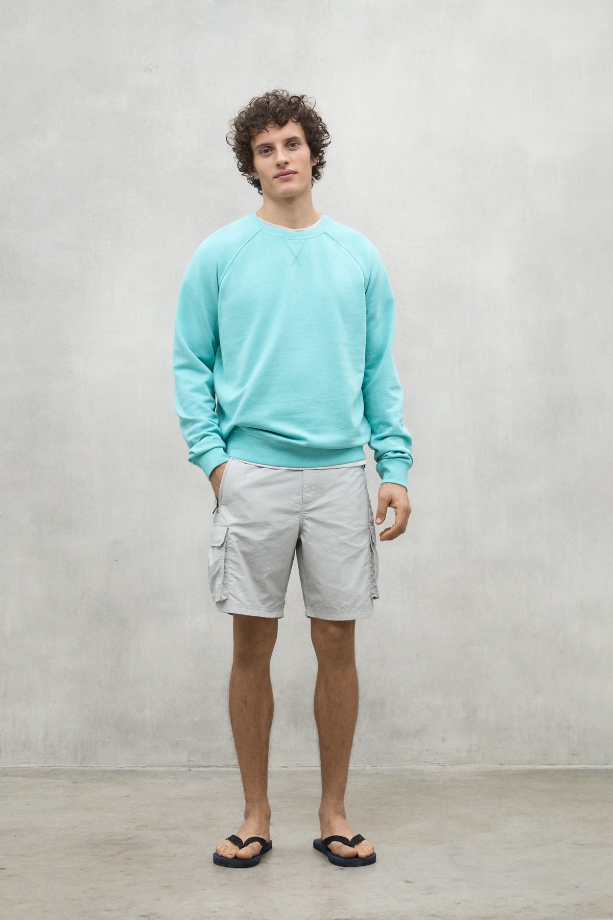 SWEAT-SHIRT BERJA VERT D’EAU