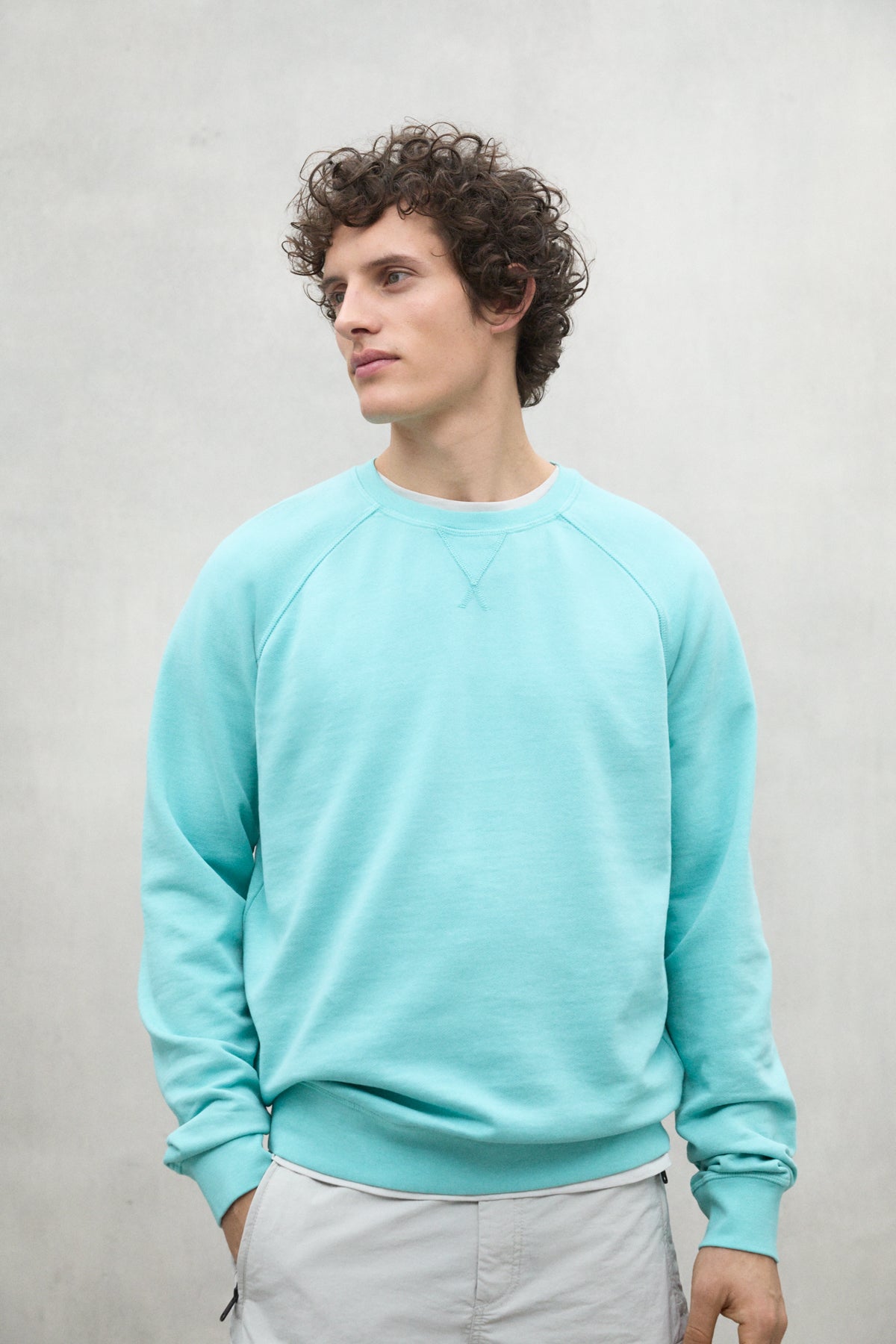 SWEAT-SHIRT BERJA VERT D’EAU