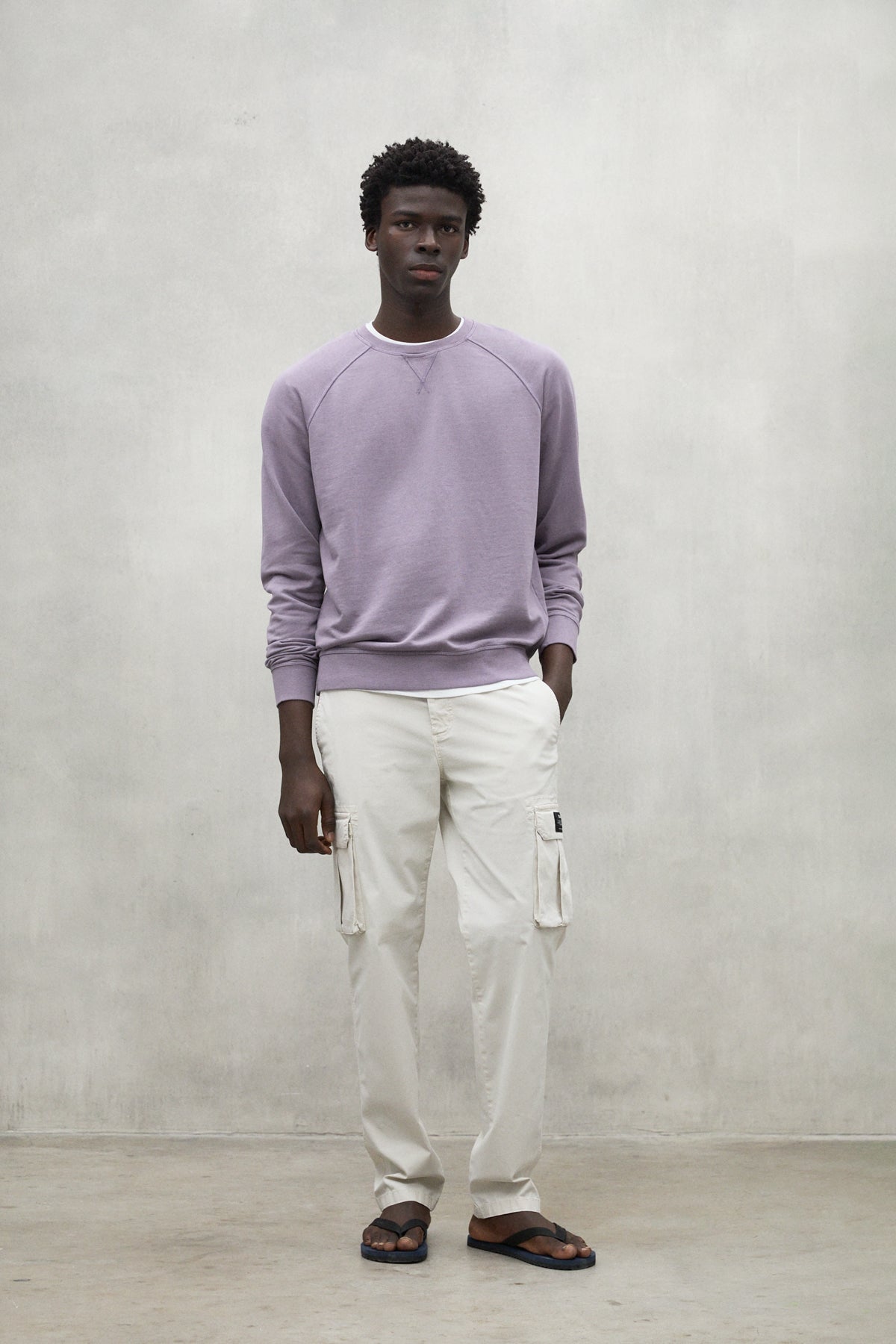 PURPLE BERJA SWEATSHIRT