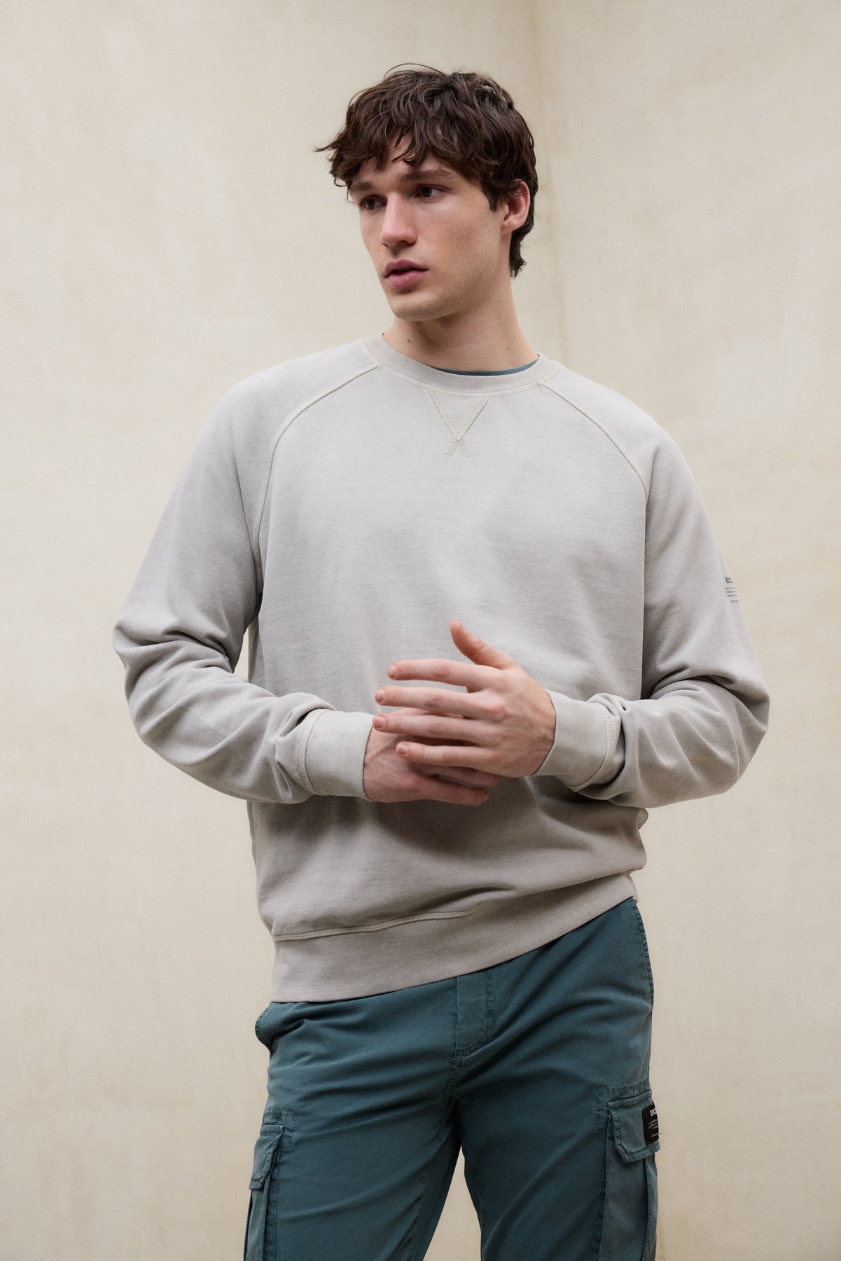 SUDADERA BERJA GRIS