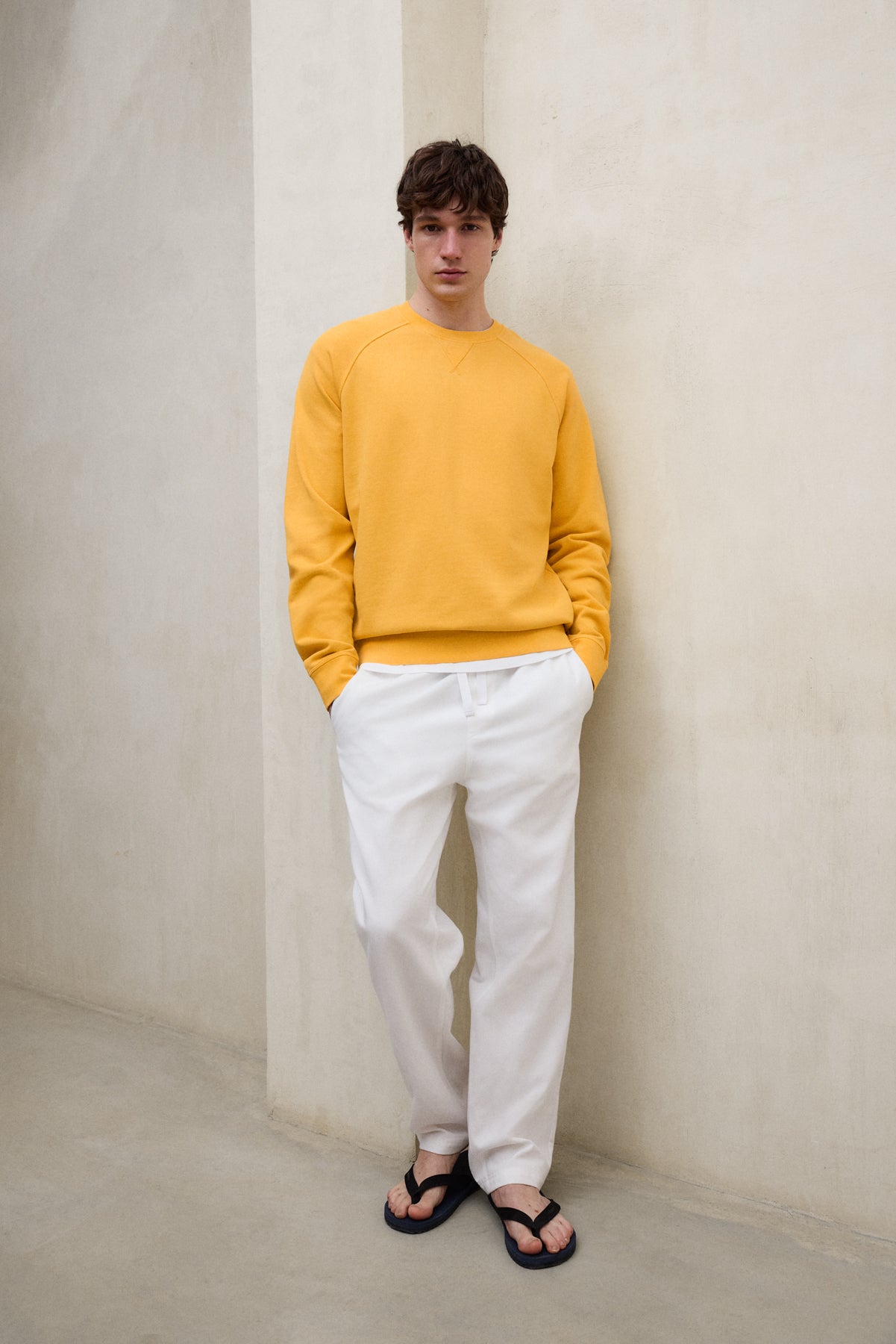 SWEAT-SHIRT BERJA JAUNE