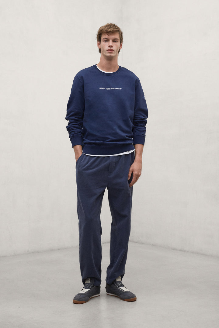 SWEAT-SHIRT DISA BLEU MARINE