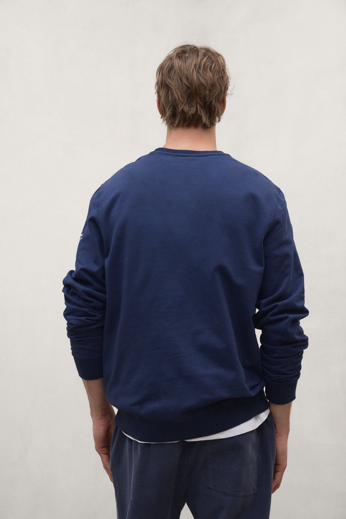 SWEAT-SHIRT DISA BLEU MARINE