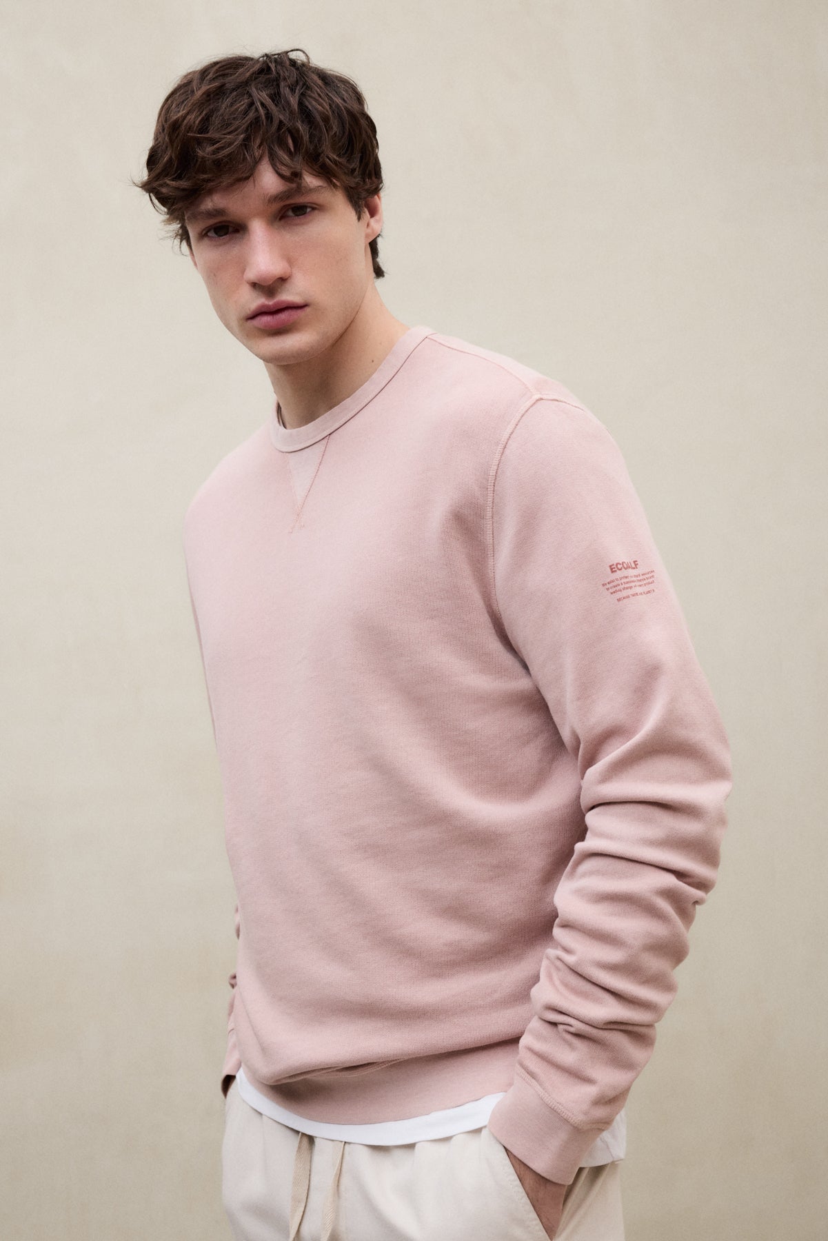 PINK GOLA SWEATSHIRT