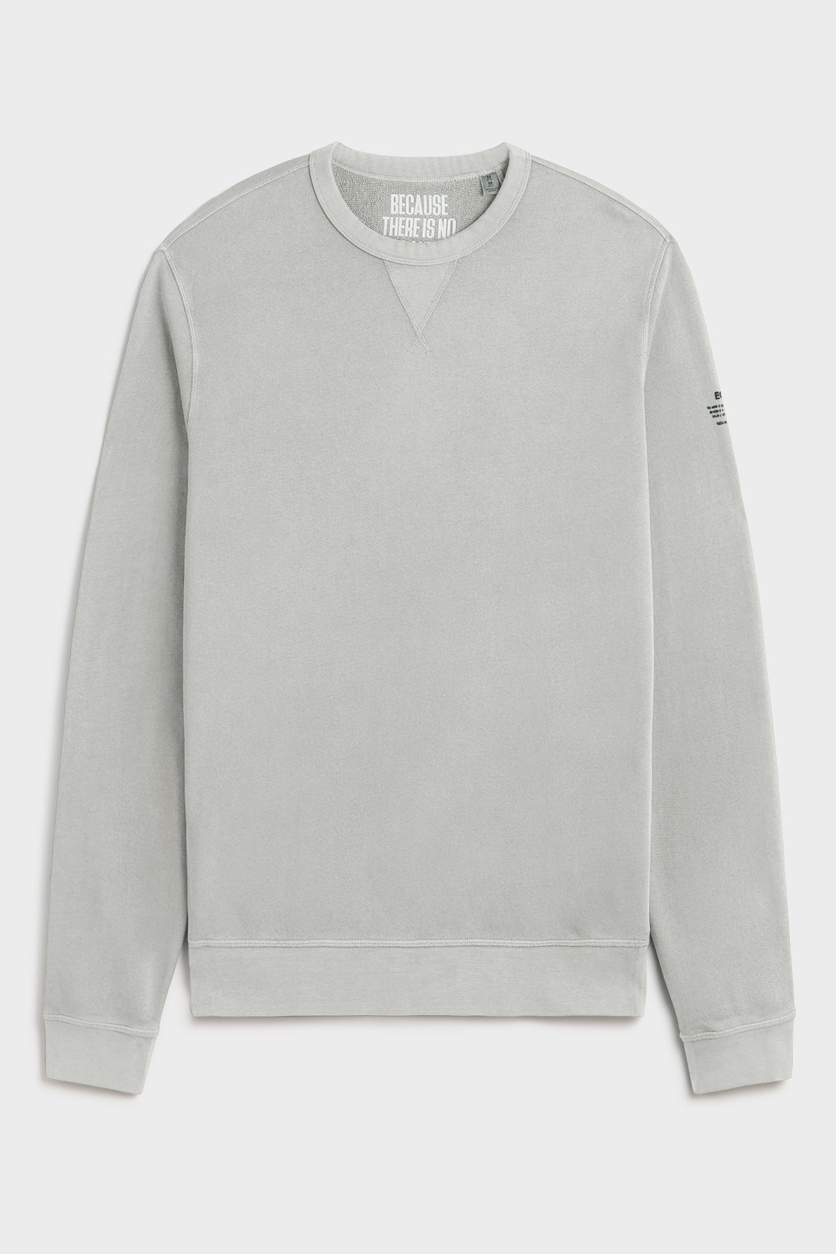 SWEAT-SHIRT GOLA GRIS CLAIR