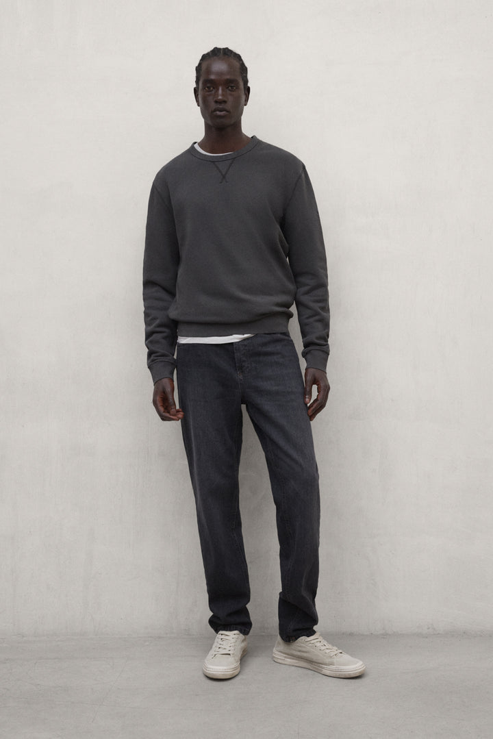SWEAT-SHIRT GOLA GRIS FONCÉ