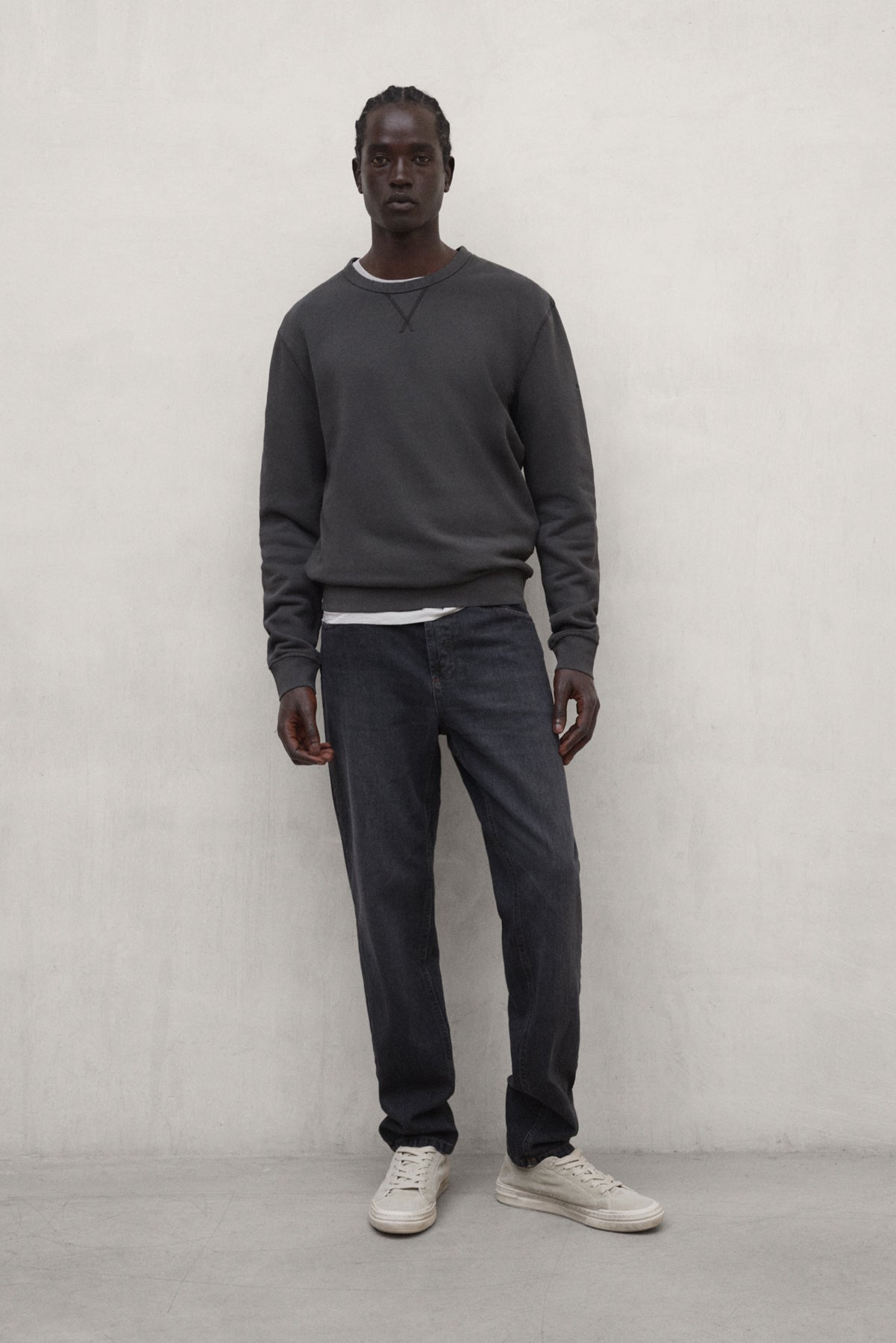 SUDADERA GOLA GRIS OSCURO