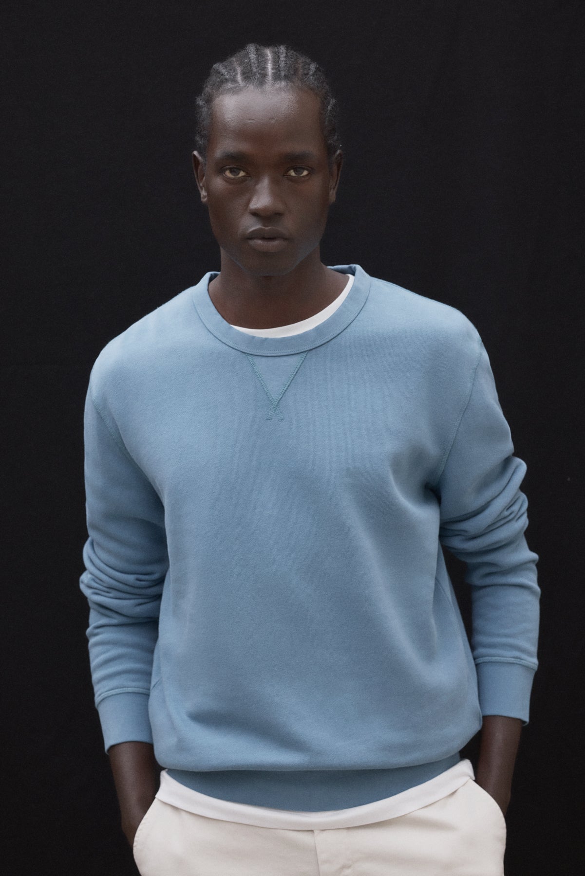 SUDADERA GOLA AZUL