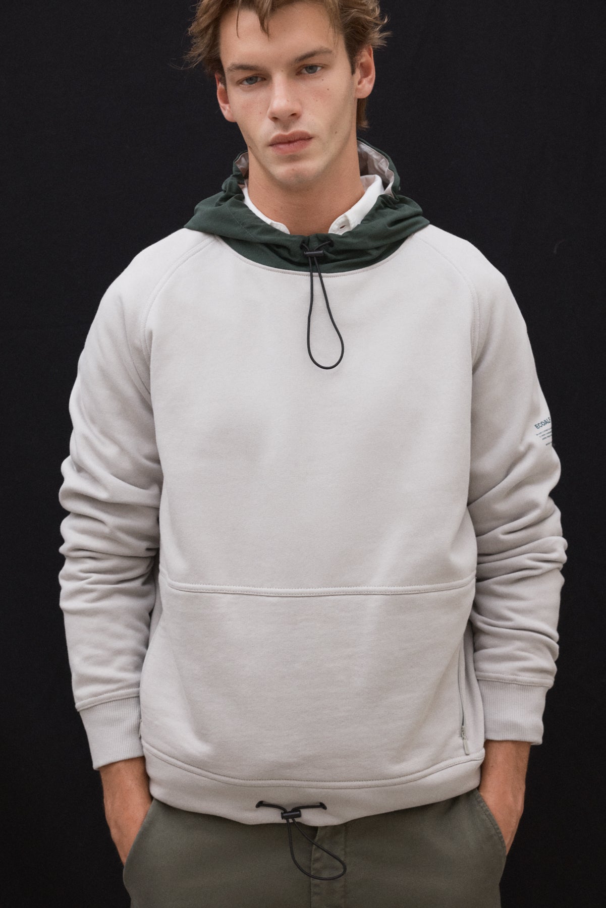 SUDADERA JAON GRIS CLARO